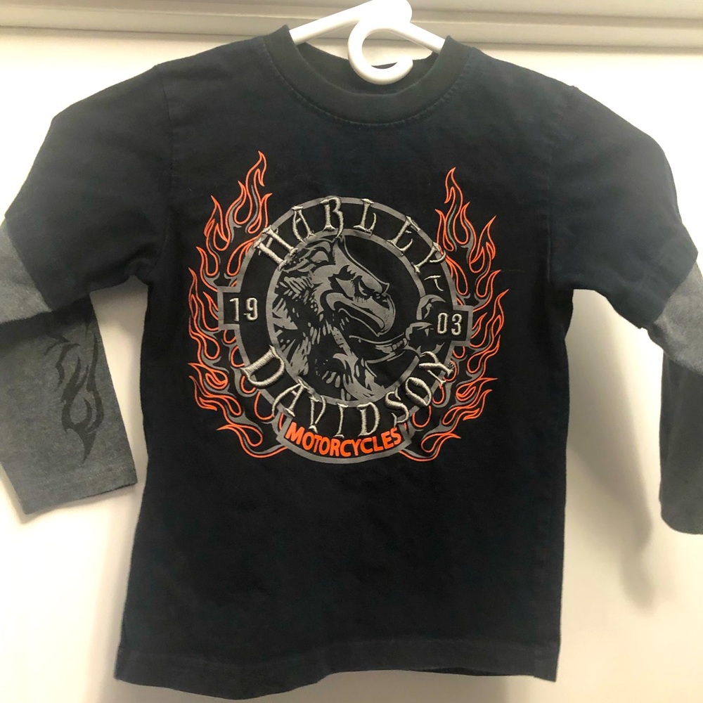 Boys Harley Davidson Shirt